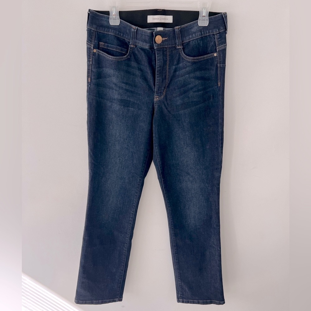 Vintage America jeans with stretchy waistband